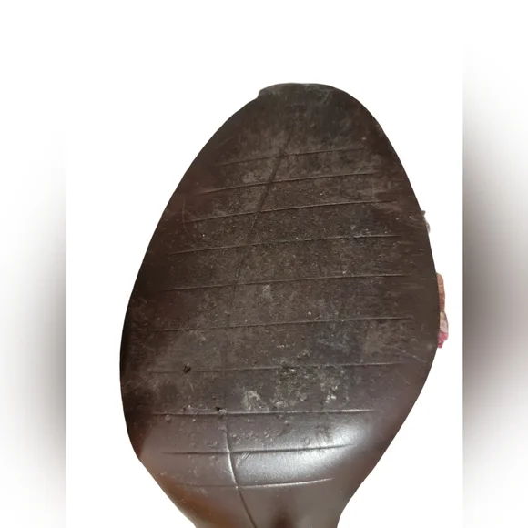 Cole Haan Grandos Womens Size 9 Floral Ankle Strap 3.5" Stiletto Heels Gorgeous - Picture 12 of 16